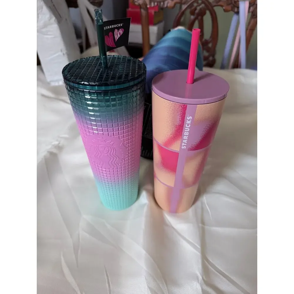 Starbucks Set of 2 Insulated 24oz Tumblers NWT